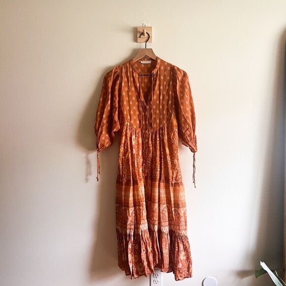 Spell &The Gypsy Utopia Short Sleeve Dress Size XXS - Picture 5 of 9